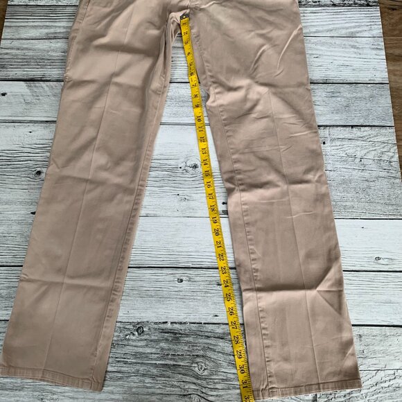 AG Adriano Goldschmied The Luxe Khaki Tailored Trouser Chino Pants - Picture 14 of 16